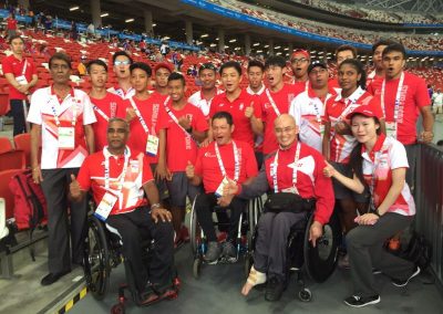 Team SG Athletics at APG2015, Singapore