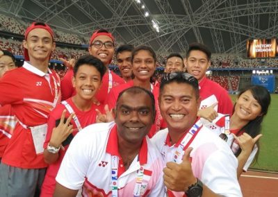 Team SG Athletics, the II Group, at APG2015, Singapore