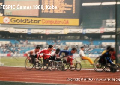 Derek Yzelman at FESPIC Games, Kobe 1989