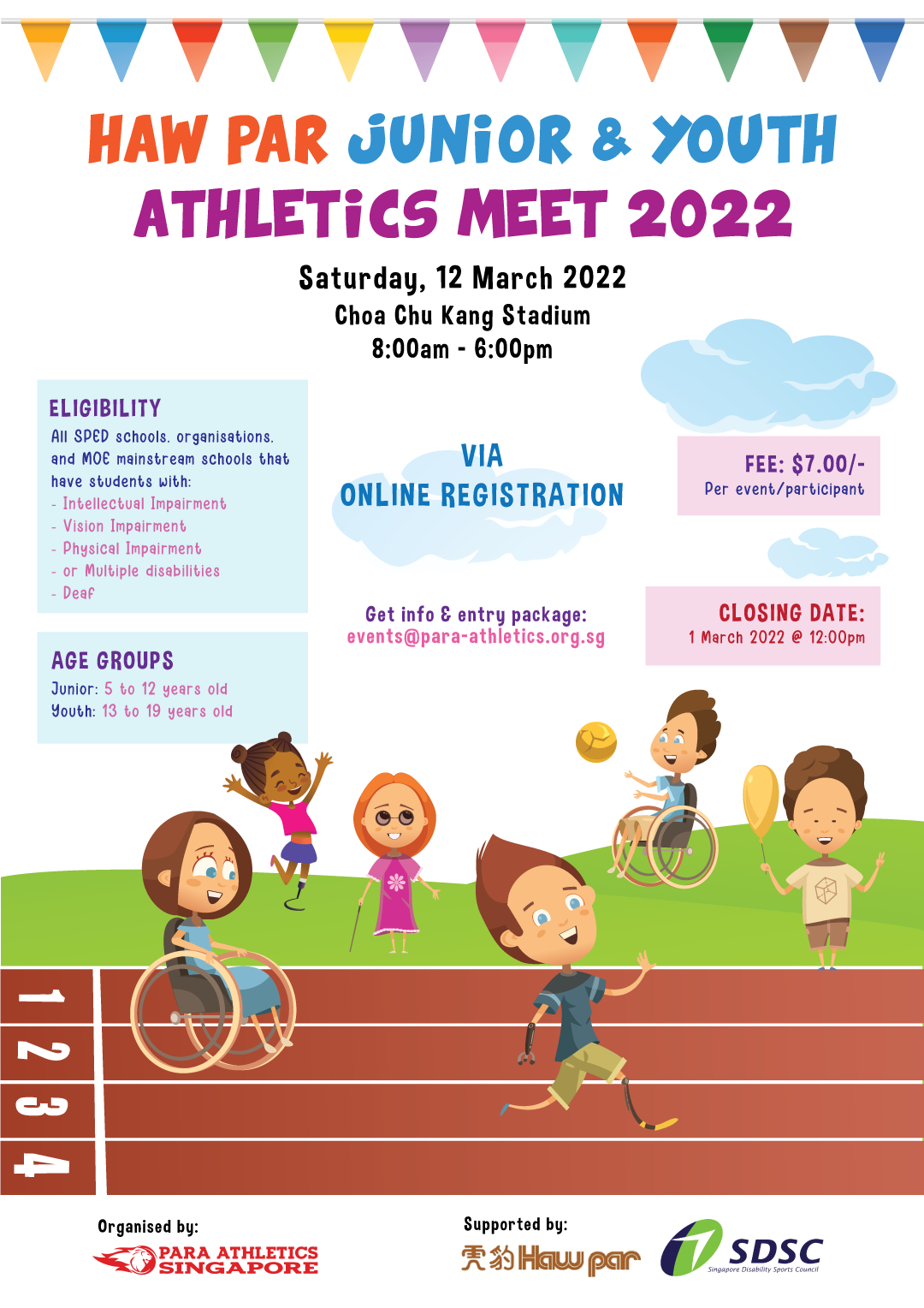 Haw Par Junior & Youth Athletics Meet 2022