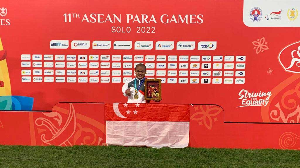 Strong performance at the 11th ASEAN Para Games